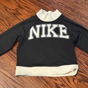 Nike Black and White Logo Sweatshirt